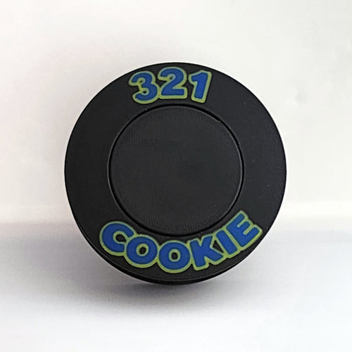 The 321 Cookie Press, assembled, top view