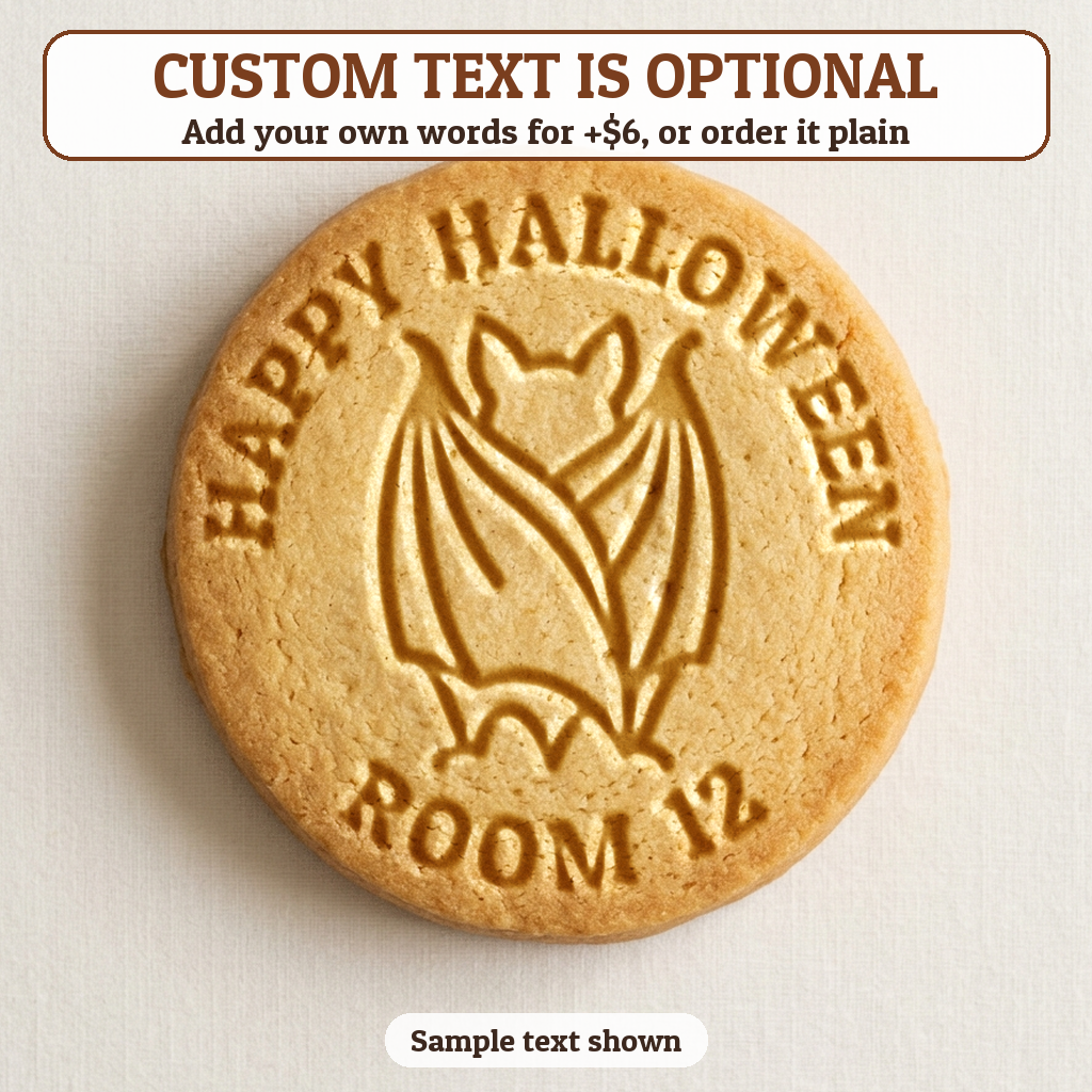Bat with optional custom text