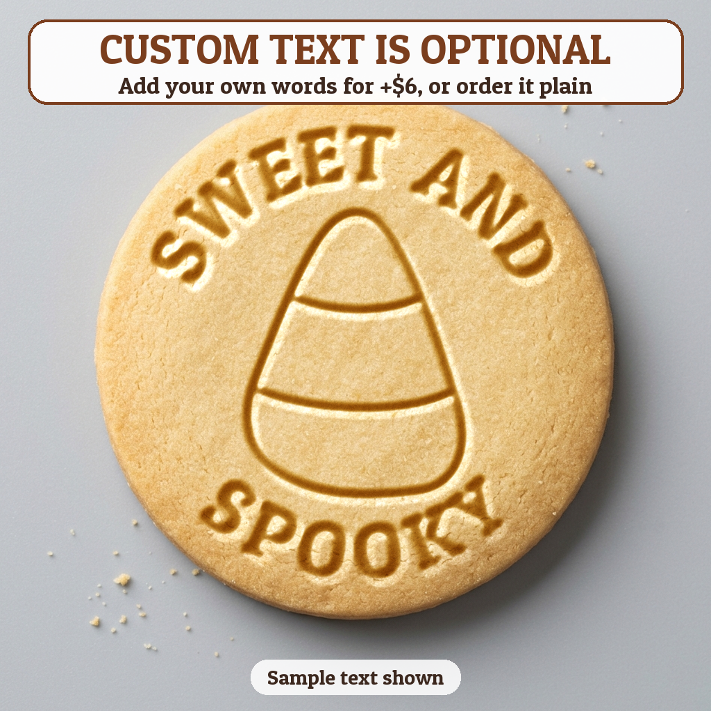 Candy Corn with optional custom text