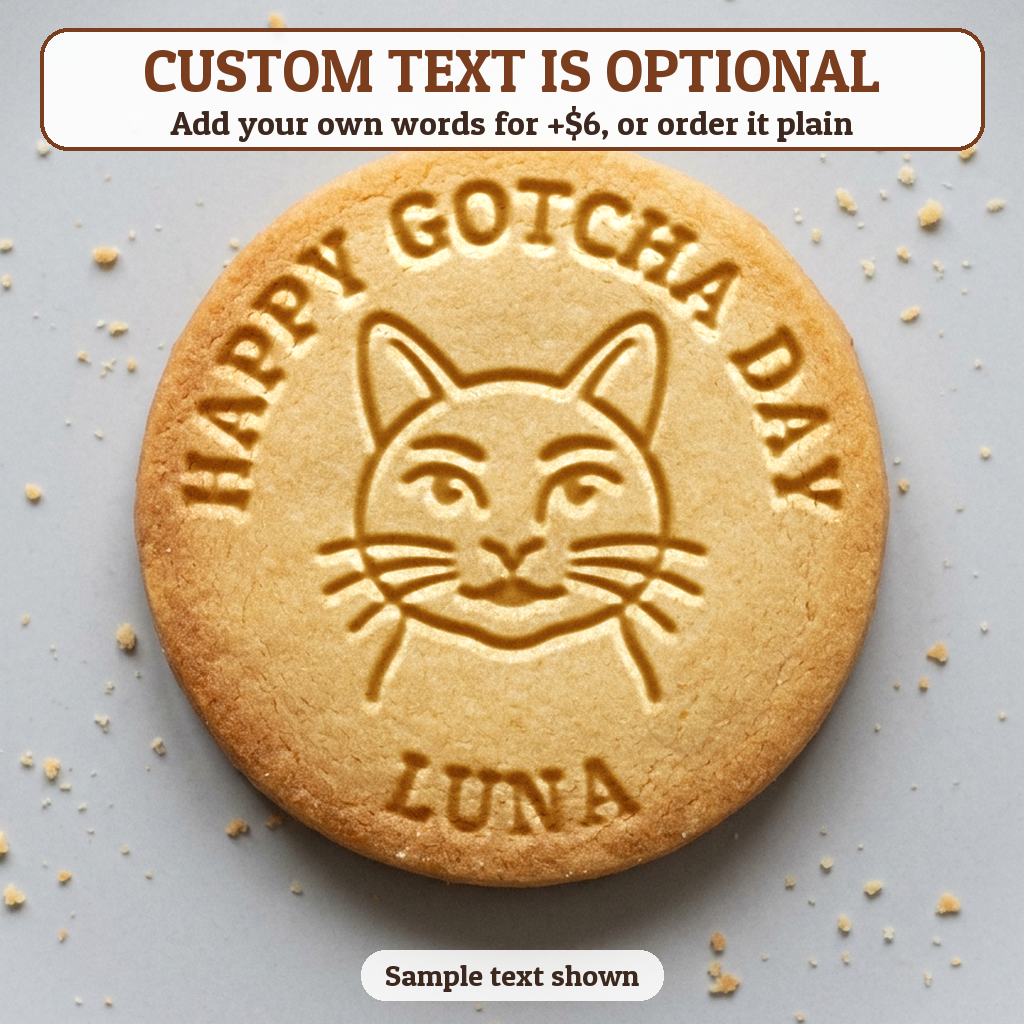 Cat with optional custom text