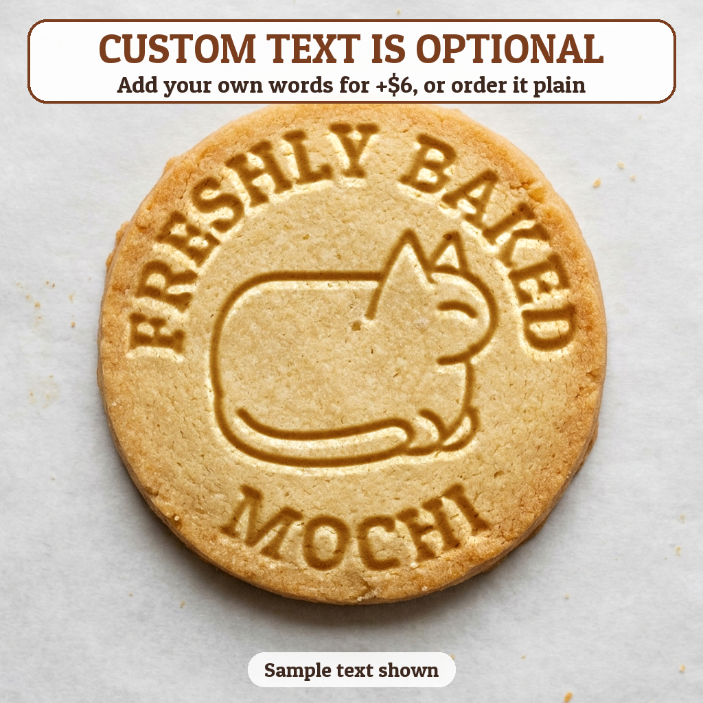 Cat Loaf with optional custom text