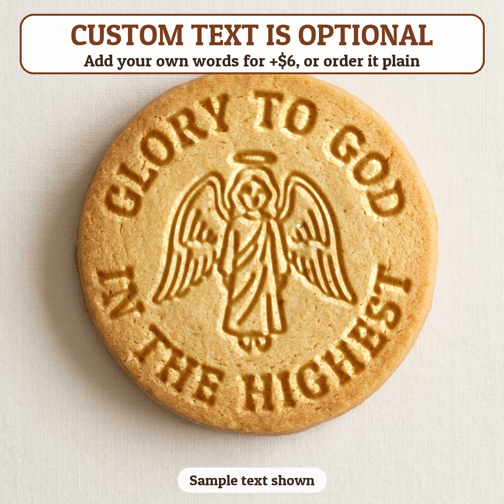 Christmas Angel with optional custom text