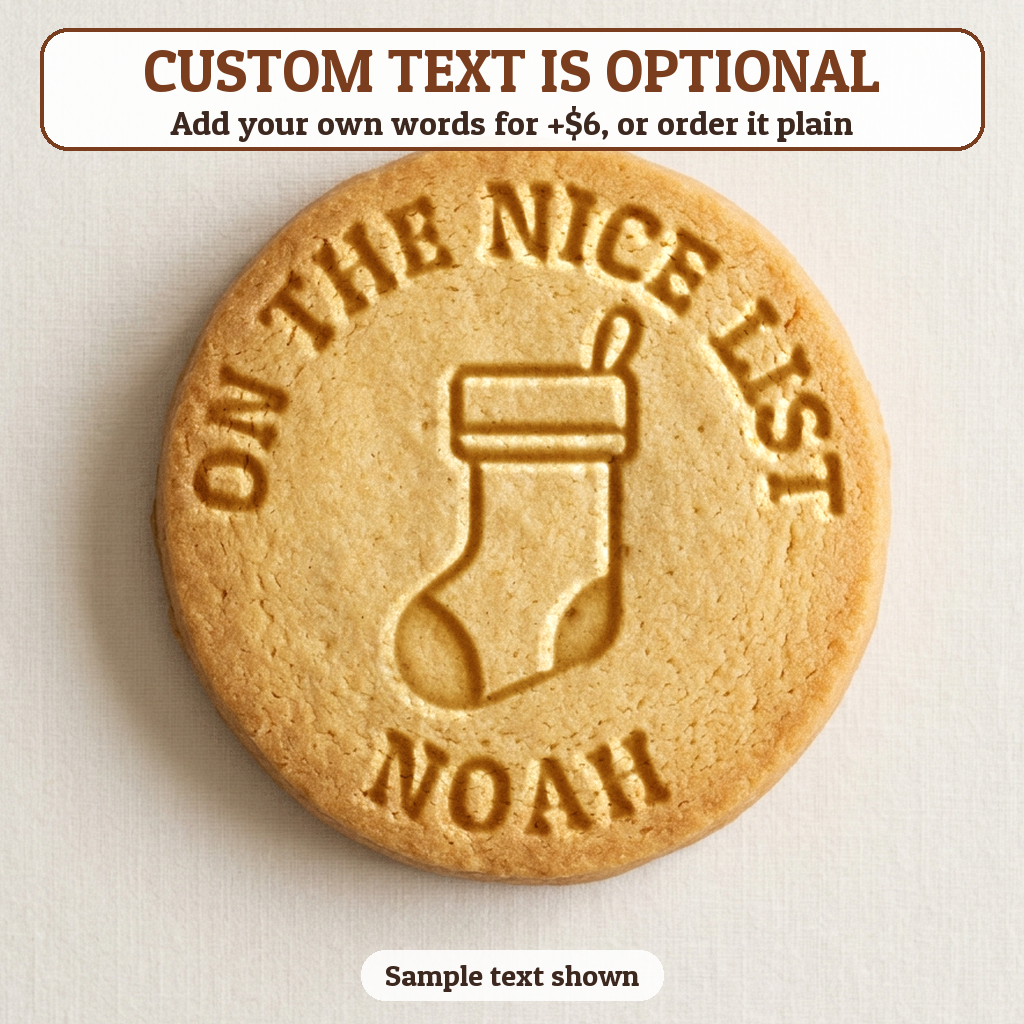 Christmas Stocking with optional custom text