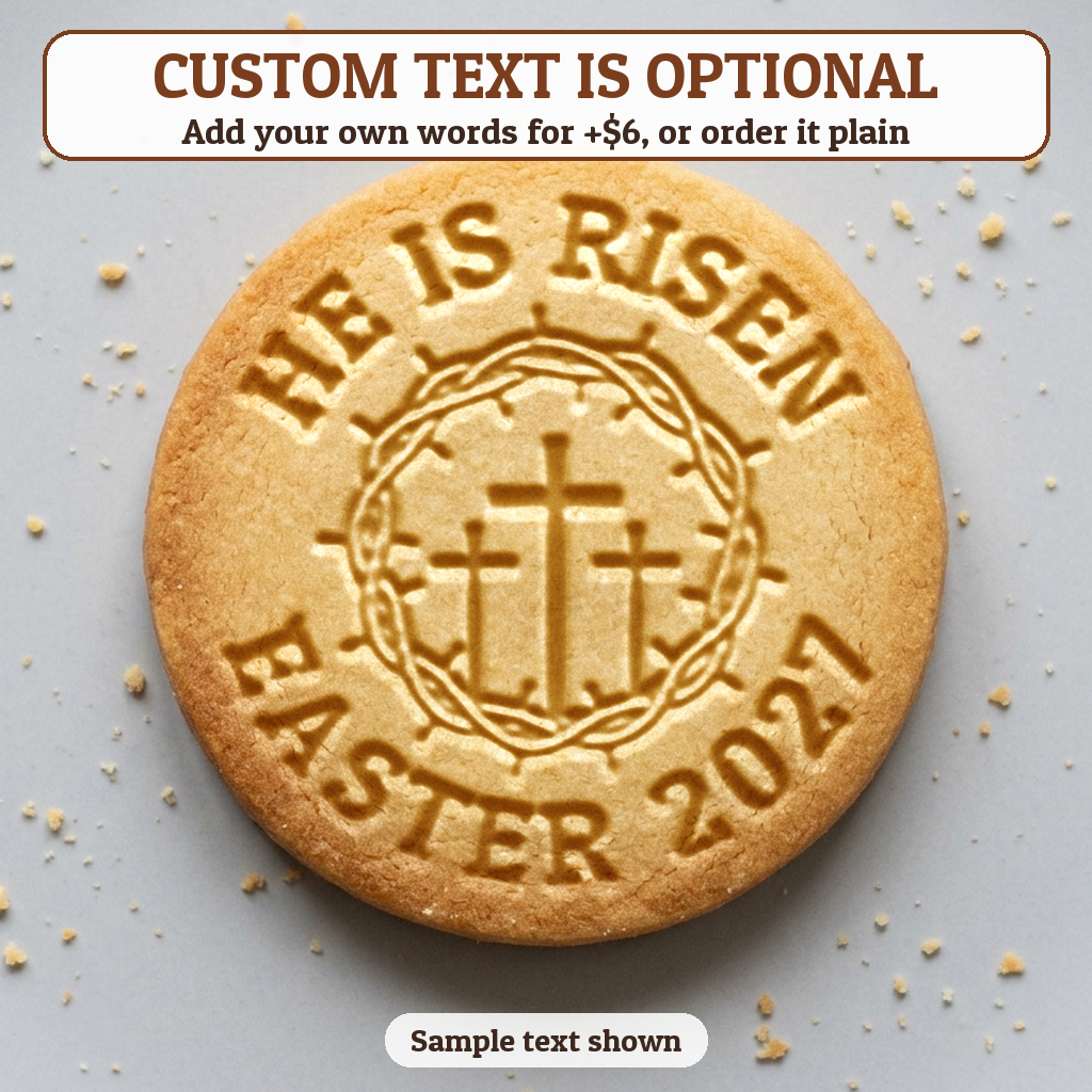 Crown of Thorns with optional custom text