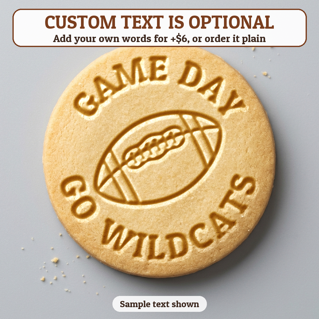 Football with optional custom text