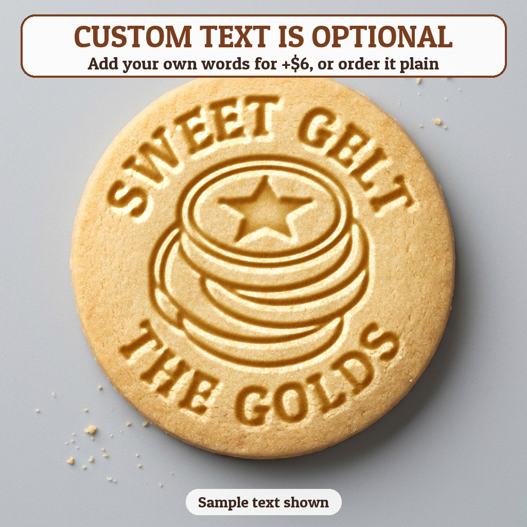 Gelt Coins with optional custom text