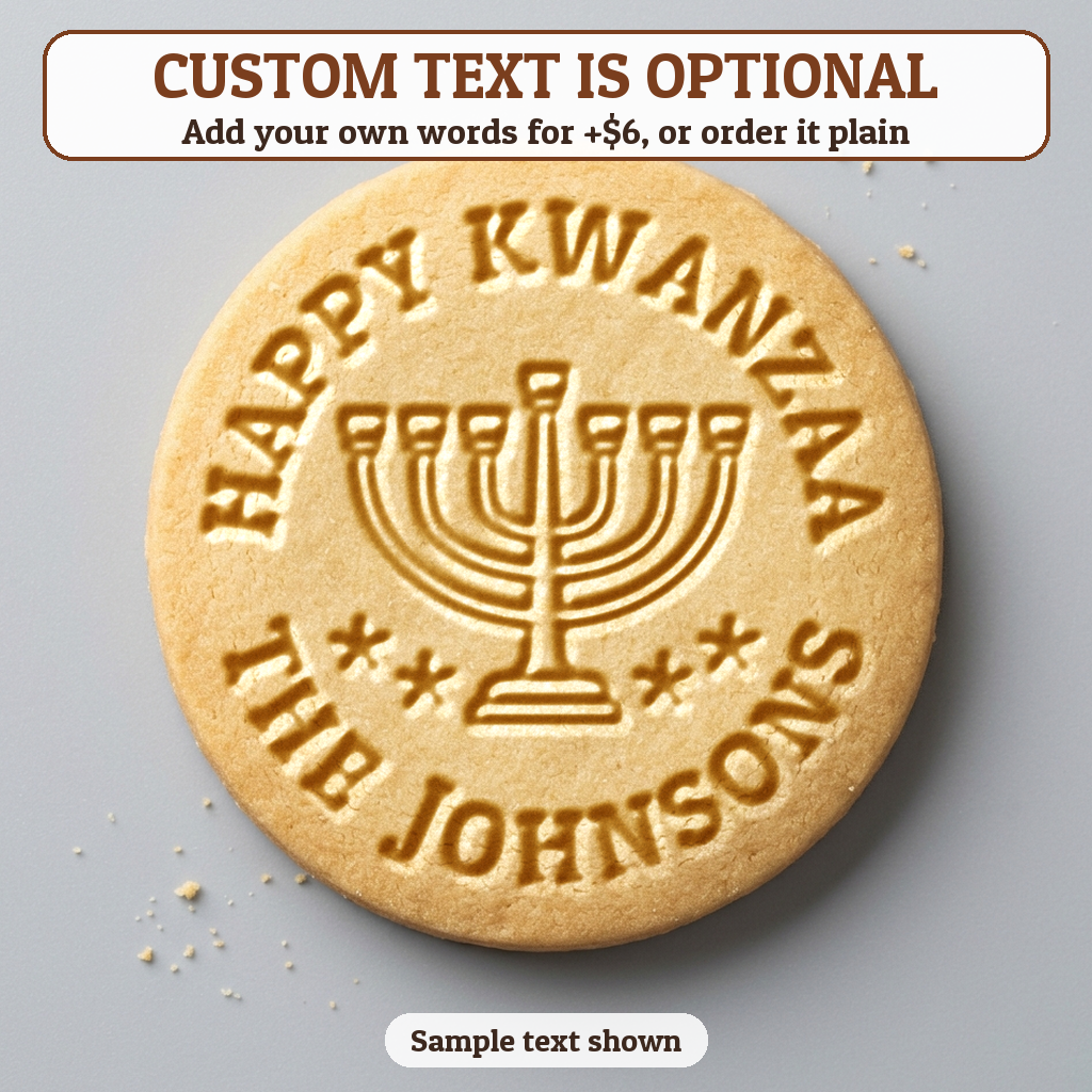 Kinara with optional custom text