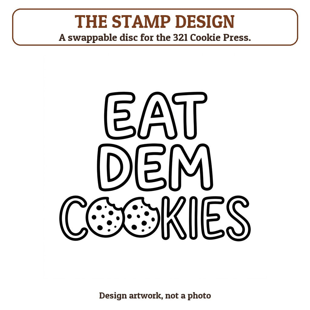 cookie stamp - the stamp design artwork