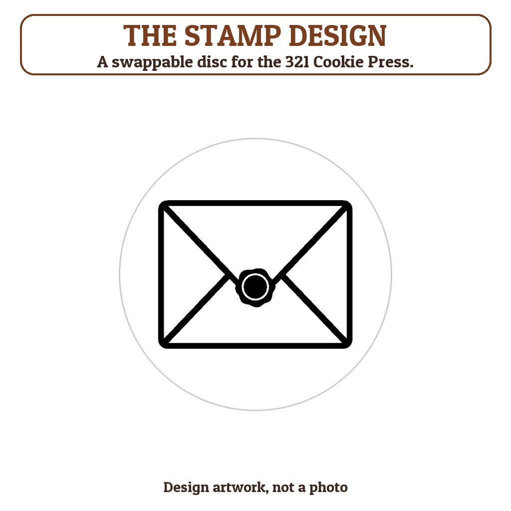 Red Envelope cookie stamp - the stamp design artwork