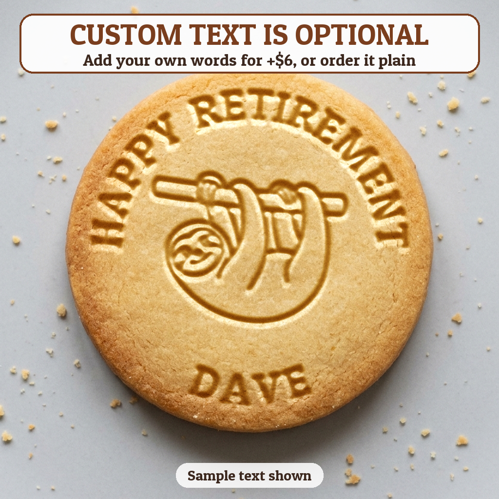 Sloth with optional custom text
