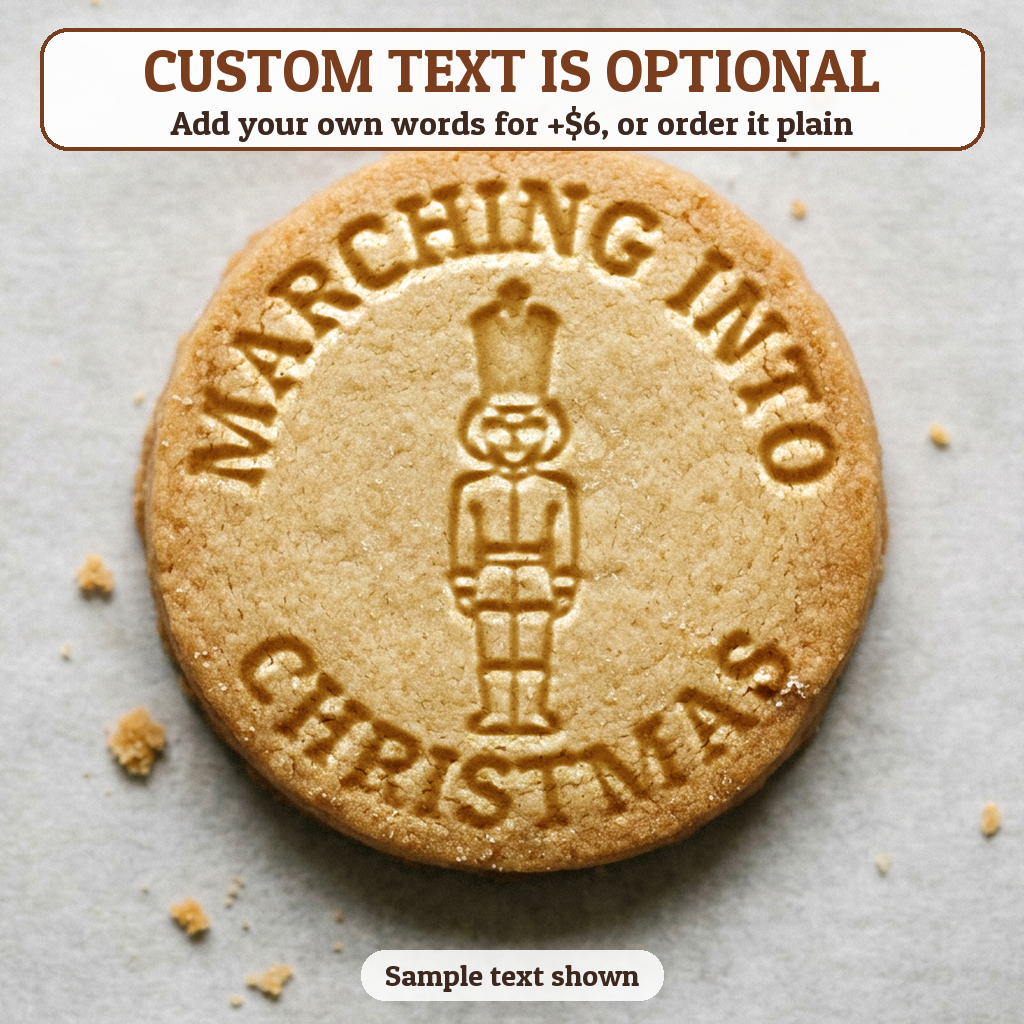 Toy Soldier with optional custom text
